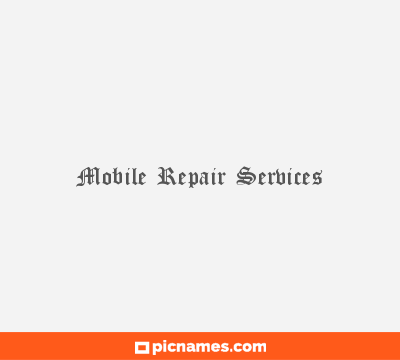 Mobile Repair Services